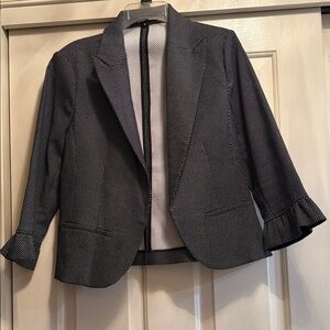 Amanda & Chelsea Black and White Blazer